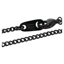 LOUIS VUITTON Collier LV Upside Down Necklace metal Black M62683 LV Auth 141197M-8