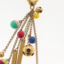 LOUIS VUITTON Porte Cles Grullo Key Holder metal Gold M62227 LV Auth 141198-12