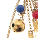 LOUIS VUITTON Porte Cles Grullo Key Holder metal Gold M62227 LV Auth 141198-5