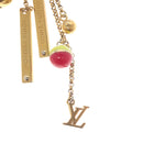 LOUIS VUITTON Porte Cles Grullo Key Holder metal Gold M62227 LV Auth 141198-8