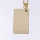 LOUIS VUITTON Damier Azur Porte Cles Afish Key Ring M66178 LV Auth 141200-7