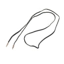 Chrome Hearts Scroll Razor Blade Necklace Ag925 Black Auth 141205M-2