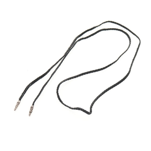 Chrome Hearts Scroll Razor Blade Necklace Ag925 Black Auth 141205M