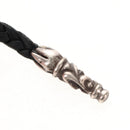 Chrome Hearts Scroll Razor Blade Necklace Ag925 Black Auth 141205M-7