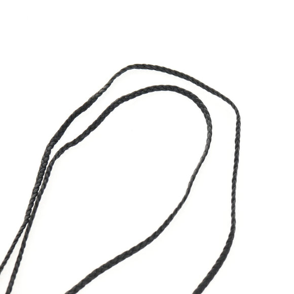 Chrome Hearts Scroll Razor Blade Necklace Ag925 Black Auth 141205M