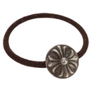 Chrome Hearts Cross Ball Button Hair Tie Ag925 Silver Auth 141206M-1