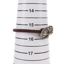 Chrome Hearts Cross Ball Button Hair Tie Ag925 Silver Auth 141206M-11