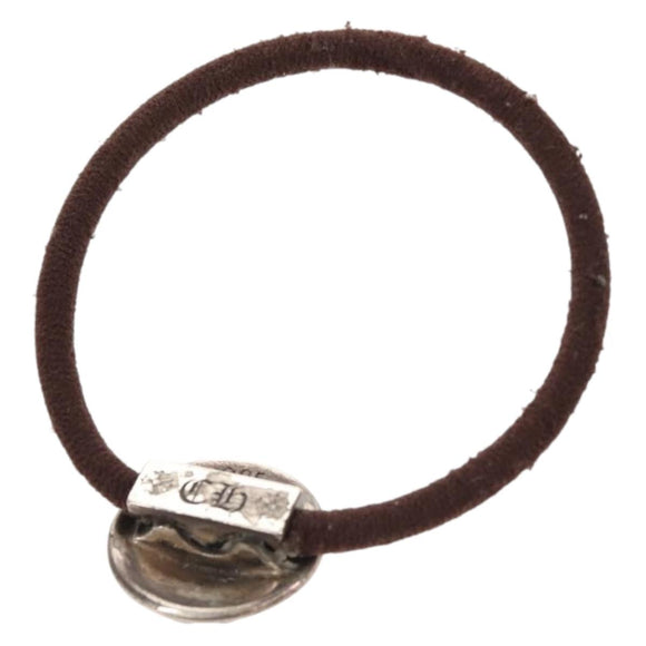Chrome Hearts Cross Ball Button Hair Tie Ag925 Silver Auth 141206M