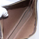 LOUIS VUITTON Graffiti Pochette Accessoires Pouch Khaki M92191 LV Auth 141215-11