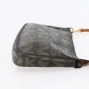 LOUIS VUITTON Graffiti Pochette Accessoires Pouch Khaki M92191 LV Auth 141215-4
