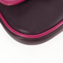 LOUIS VUITTON Art Deco Trappezio Shoulder Bag Leather Pink M97085 Auth 141216V-16