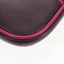 LOUIS VUITTON Art Deco Trappezio Shoulder Bag Leather Pink M97085 Auth 141216V-19