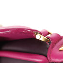 LOUIS VUITTON Art Deco Trappezio Shoulder Bag Leather Pink M97085 Auth 141216V-8