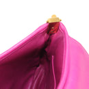 LOUIS VUITTON Art Deco Trappezio Shoulder Bag Leather Pink M97085 Auth 141216V-23