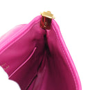 LOUIS VUITTON Art Deco Trappezio Shoulder Bag Leather Pink M97085 Auth 141216V-24