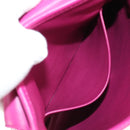 LOUIS VUITTON Art Deco Trappezio Shoulder Bag Leather Pink M97085 Auth 141216V-25