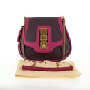 LOUIS VUITTON Art Deco Trappezio Shoulder Bag Leather Pink M97085 Auth 141216V-12