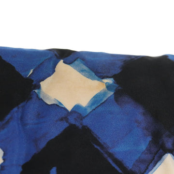 CHANEL Shoulder Bag Nylon Blue Black Silver CC Auth 141222V - 0