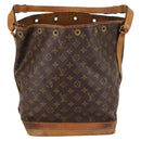 LOUIS VUITTON Monogram Noe Shoulder Bag M42224 LV Auth 141232-2