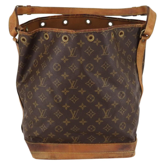 LOUIS VUITTON Monogram Noe Shoulder Bag M42224 LV Auth 141232