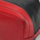 LOUIS VUITTON Epi Noe Shoulder Bag Bicolor Black Red M44017 LV Auth 141236-10