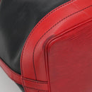 LOUIS VUITTON Epi Noe Shoulder Bag Bicolor Black Red M44017 LV Auth 141236-11