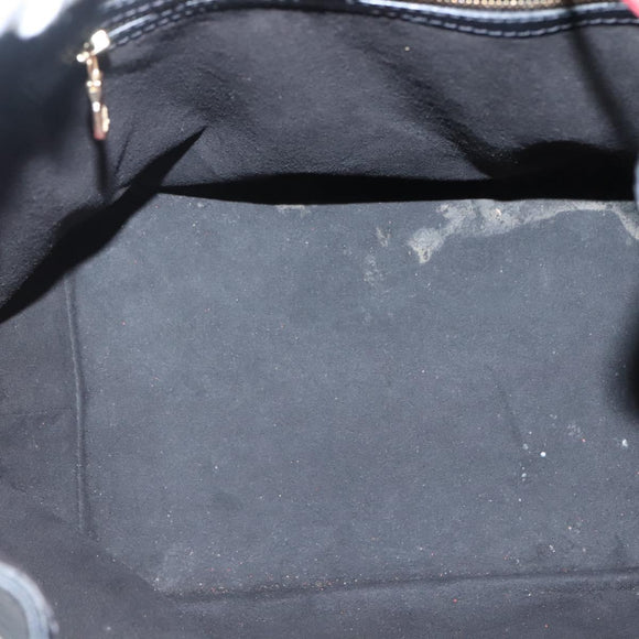 LOUIS VUITTON Epi Noe Shoulder Bag Bicolor Black Red M44017 LV Auth 141236