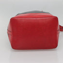 LOUIS VUITTON Epi Noe Shoulder Bag Bicolor Black Red M44017 LV Auth 141236-9