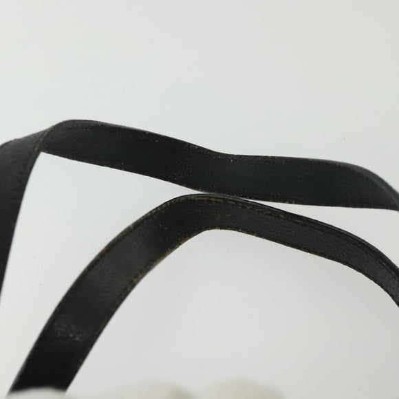 GUCCI GG Supreme Hand Bag PVC Navy Gold 89 02 062 Auth 141248