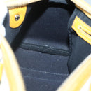 GUCCI GG Supreme Hand Bag PVC White Gold 193604 Auth 141249-20