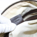 GUCCI GG Canvas Web Sherry Line Boston Bag Beige Gold Auth 141252-22