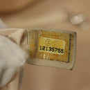 CHANEL Chain Tote Bag Leather Red Silver CC Auth 141257-12