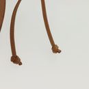 SAINT LAURENT Shoulder Bag PVC Canvas Black Gold Auth 141268-7