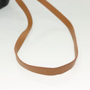 SAINT LAURENT Shoulder Bag PVC Canvas Black Gold Auth 141268-9