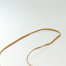 BOTTEGA VENETA INTRECCIATO Shoulder Bag Leather Yellow Gold Auth 141269-9