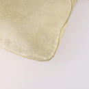 BALENCIAGA The Messenger Shoulder Bag Leather Beige Auth 141292-15