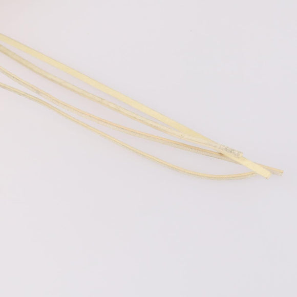 BALENCIAGA The Messenger Shoulder Bag Leather Beige Auth 141292