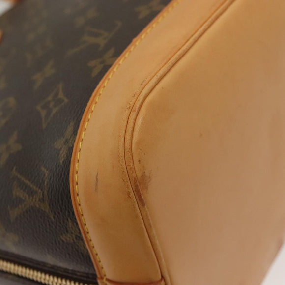 LOUIS VUITTON Monogram Alma Hand Bag M51130 LV Auth 141293