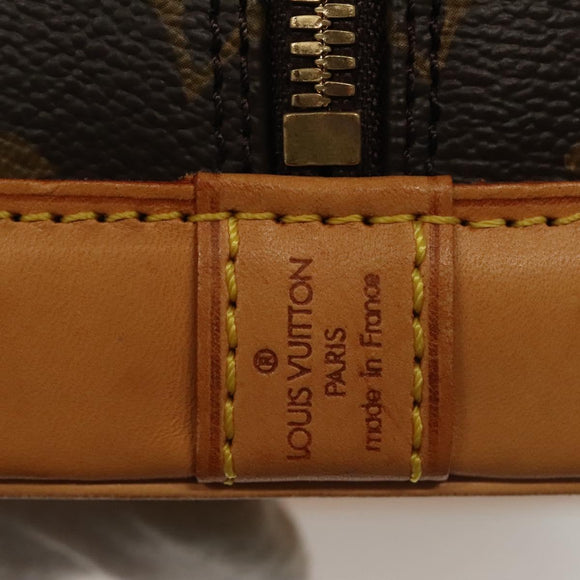 LOUIS VUITTON Monogram Alma Hand Bag M51130 LV Auth 141293