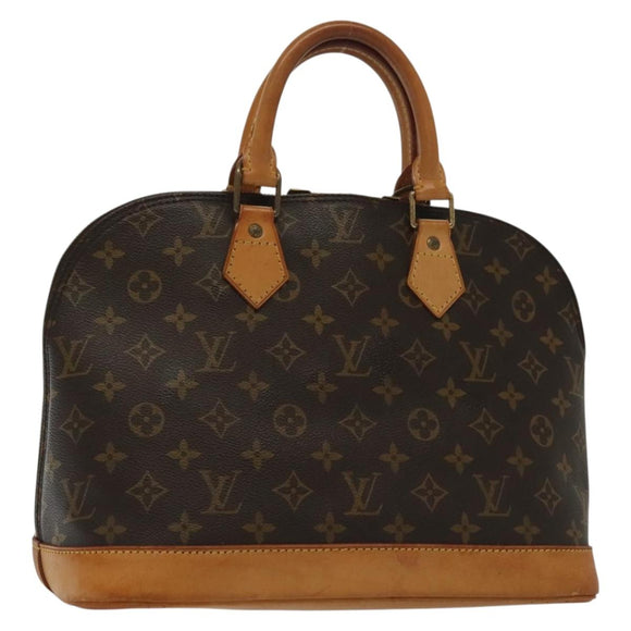 LOUIS VUITTON Monogram Alma Hand Bag M51130 LV Auth 141294