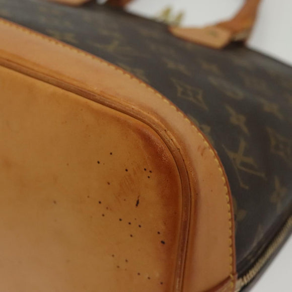 LOUIS VUITTON Monogram Alma Hand Bag M51130 LV Auth 141294