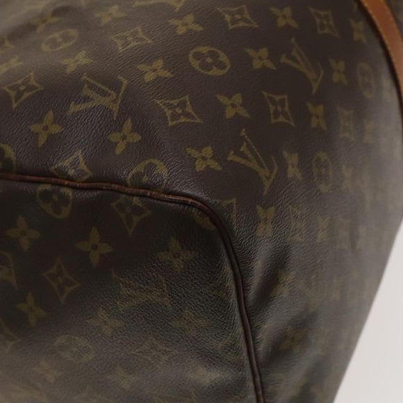 LOUIS VUITTON Monogram Keepall 55 Boston Bag M41424 LV Auth 141304