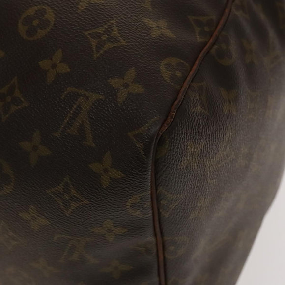 LOUIS VUITTON Monogram Keepall 55 Boston Bag M41424 LV Auth 141304