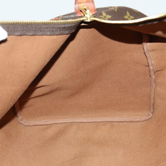 LOUIS VUITTON Monogram Keepall 55 Boston Bag M41424 LV Auth 141304
