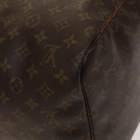 LOUIS VUITTON Monogram Keepall 55 Boston Bag M41424 LV Auth 141305