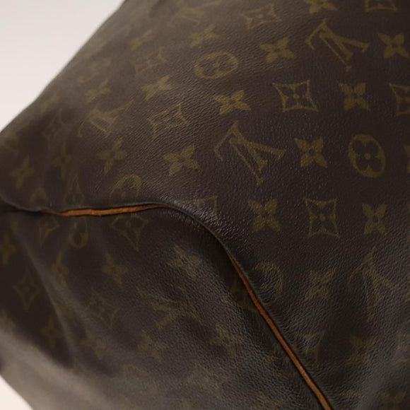 LOUIS VUITTON Monogram Keepall 55 Boston Bag M41424 LV Auth 141305