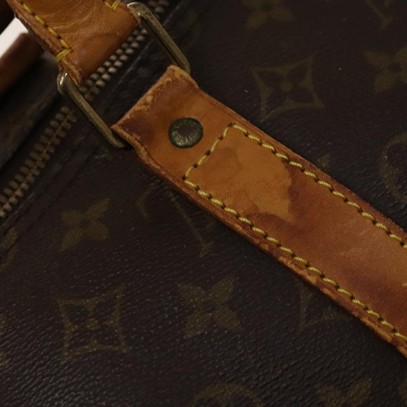 LOUIS VUITTON Monogram Keepall 55 Boston Bag M41424 LV Auth 141305
