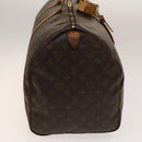 LOUIS VUITTON Monogram Keepall 55 Boston Bag M41424 LV Auth 141305-4