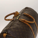 LOUIS VUITTON Monogram Keepall 55 Boston Bag M41424 LV Auth 141305-6