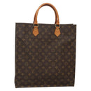 LOUIS VUITTON Monogram Sac Plat Hand Bag M51140 LV Auth 141315-1